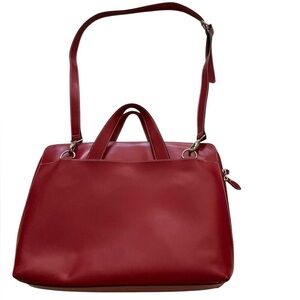 Samsonite Leather Professional Laptop Bag Dark Red